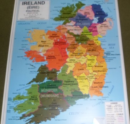 Ireland Political Map